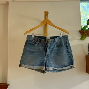 J. Crew Blue Jean Shorts